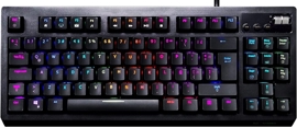 Teclado Gamer  Quasar Rgb Mecánico Tkl, Control Mult...