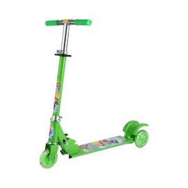 Monopatín Infantil Plegable  Kids Verde