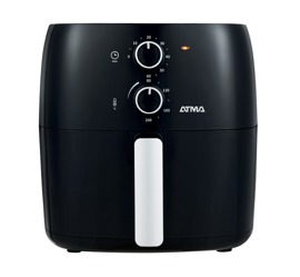 Freidora De Aire Manual  6,5 Lts 1300W Color Negro F...