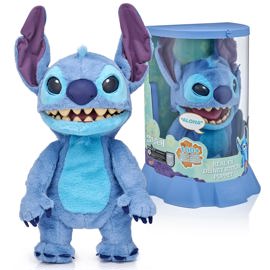 Peluche ¡Guau! Stuff Real Fx Disney Stitch De Lilo &...