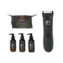 Kit Afeitadora Cuerpo Razor Body Black + Cosmeticos,...