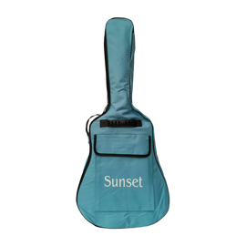 Funda Guitarra Clásica  Ab2740 Impermeable Celeste