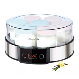 Yogurtera SmartTek Ym750 Digital 7 Recipientes De Vi...