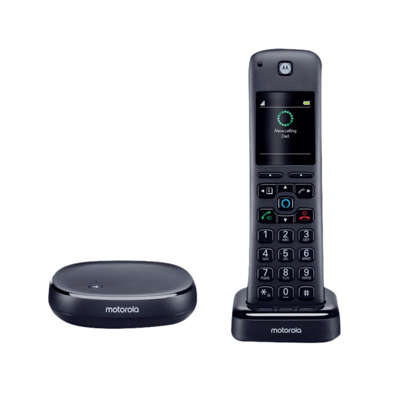 Las mejores ofertas en Teléfonos inalámbricos Motorola Plata y auriculares