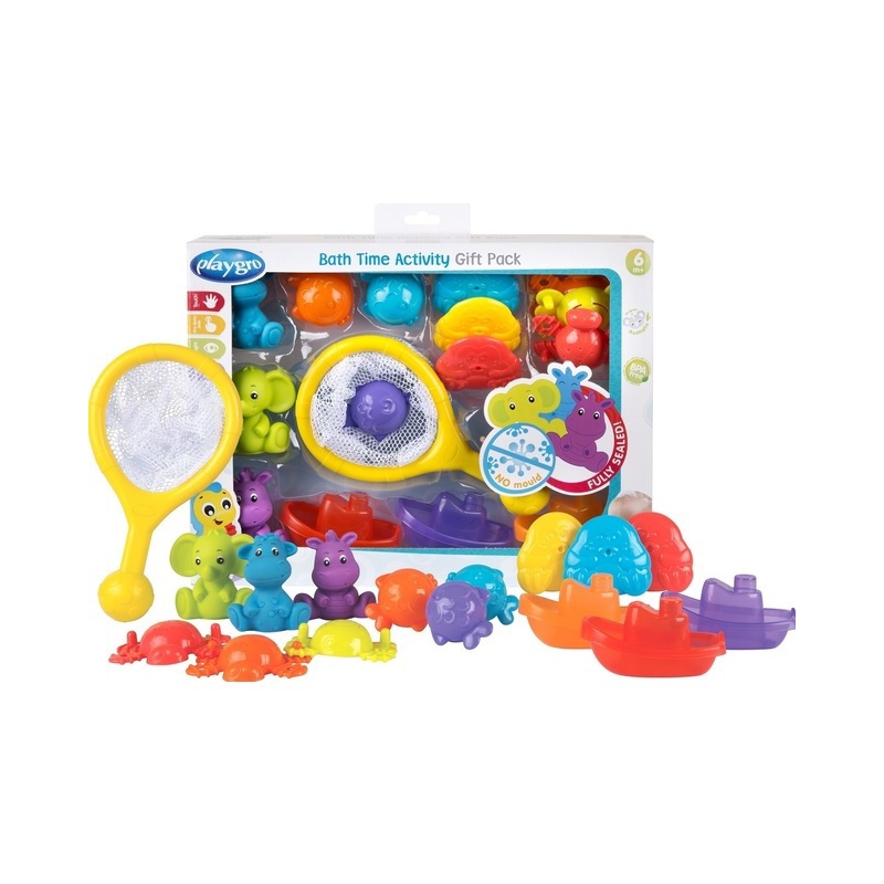 BATH TIME ACTIVITY GIFT PACK PLAYGRO - PLAYGRO JUGUETES BEBE - Megatone