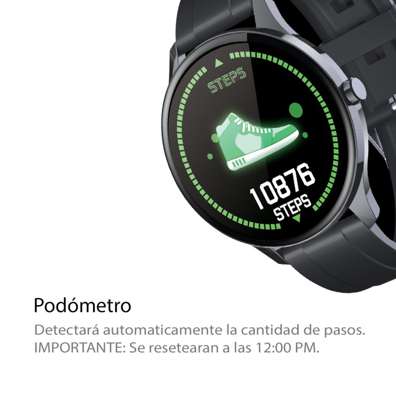 Reloj v8 online caracteristicas