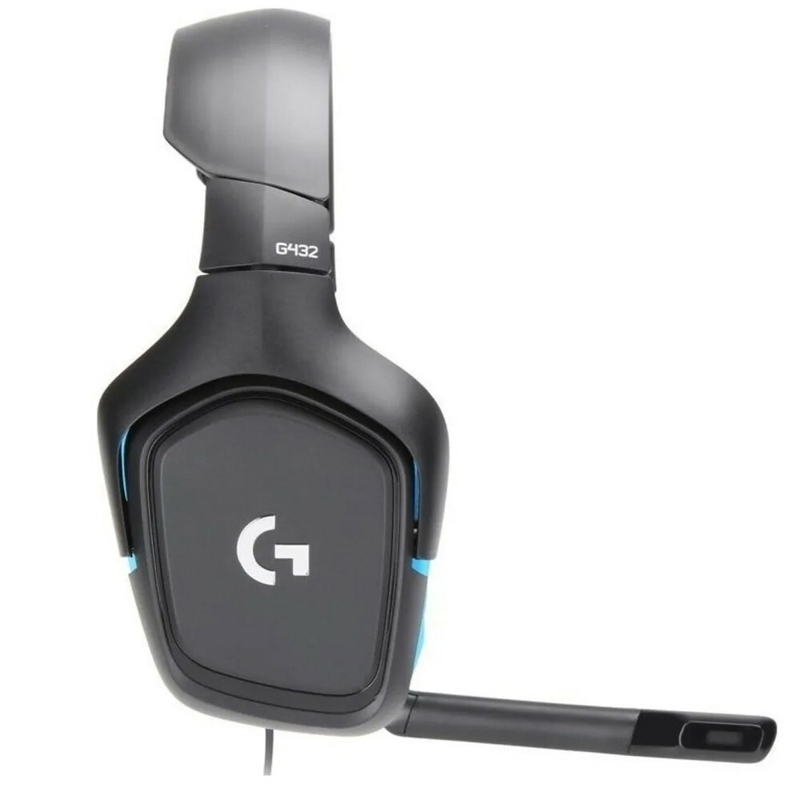 AURICULAR GAMER G432 CON CABLE - LOGITECH AURICULARES Y SONIDO GAMER ...