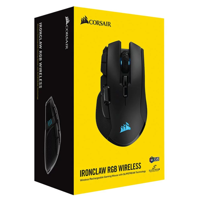 Mouse Gamer Corsair Ironclaw RGB Wireless - CORSAIR MOUSE GAMER - Megatone