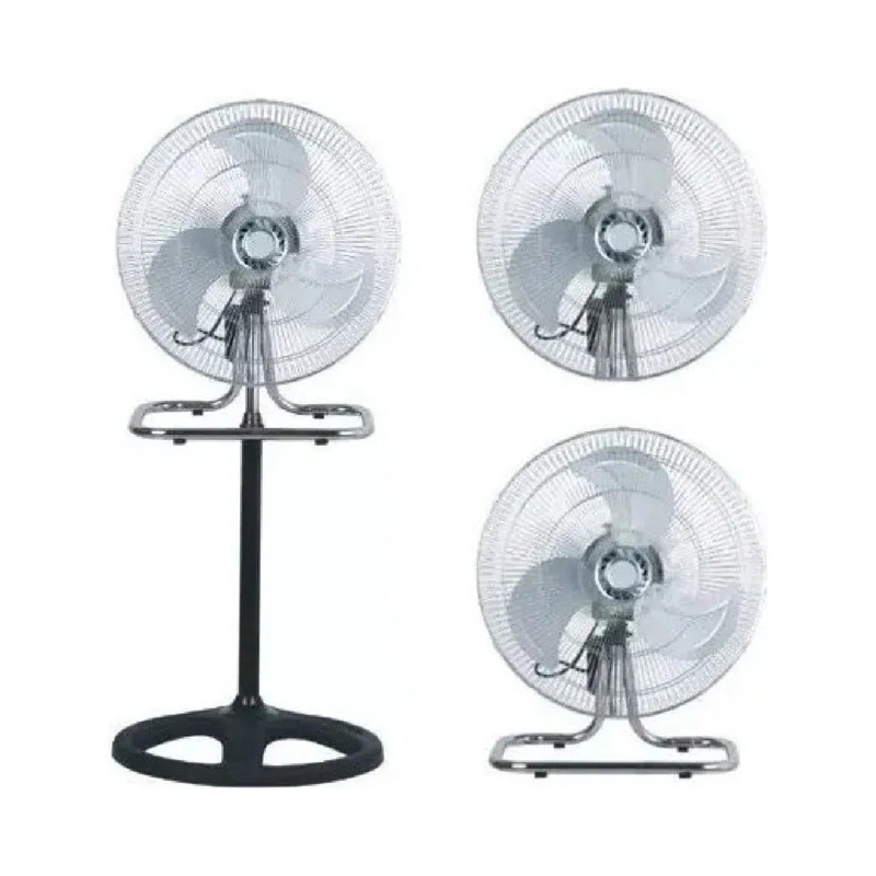 Ventilador 3 En 1 Kanji KJH-FH1209 Negro 3 Palas Metal 18" - KANJI ...