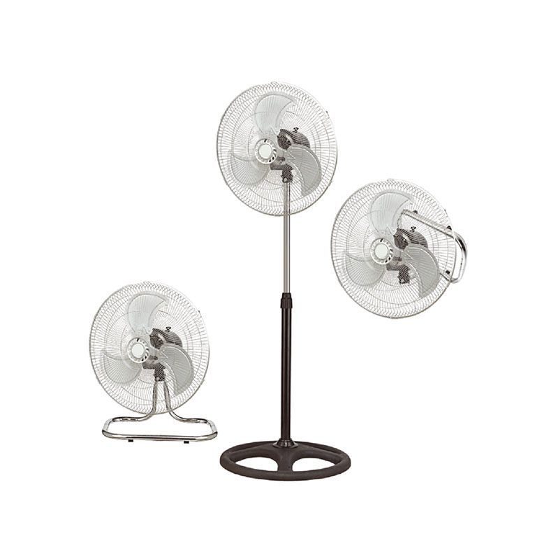 Ventilador KanjiHome 3 En 1 KJH-FH1209 Negro Con 3 Palas De Metal, 18 ...