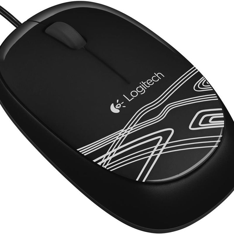 MOUSE LOGITECH M105 BLACK USB 002958 - LOGITECH MOUSE, TECLADO Y PARL ...